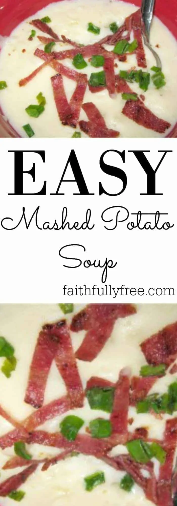 Easy Mashed Potato Soup