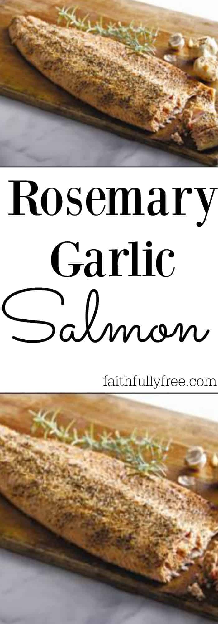 On The Table In A Flash Rosemary Garlic Salmon Recipe