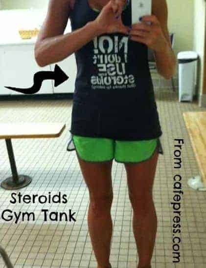 No-Im-Not-On-Steroids-Gym-Tank