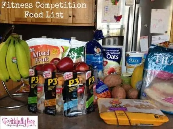 fitness-competition-food-list