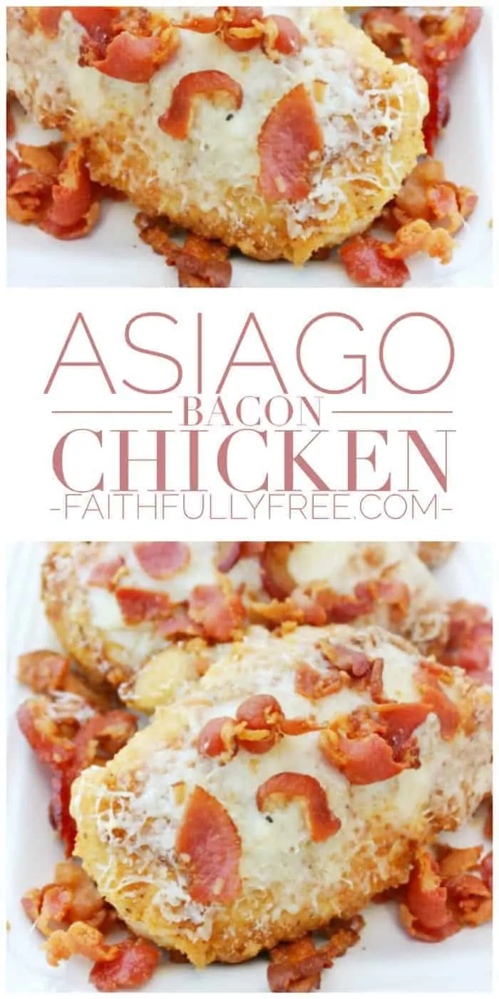 Asiago and Bacon Chicken Recipe