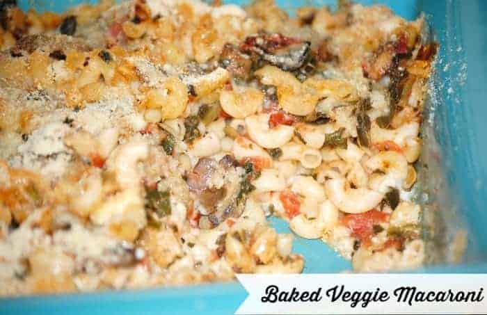 Baked Veggie Macaroni