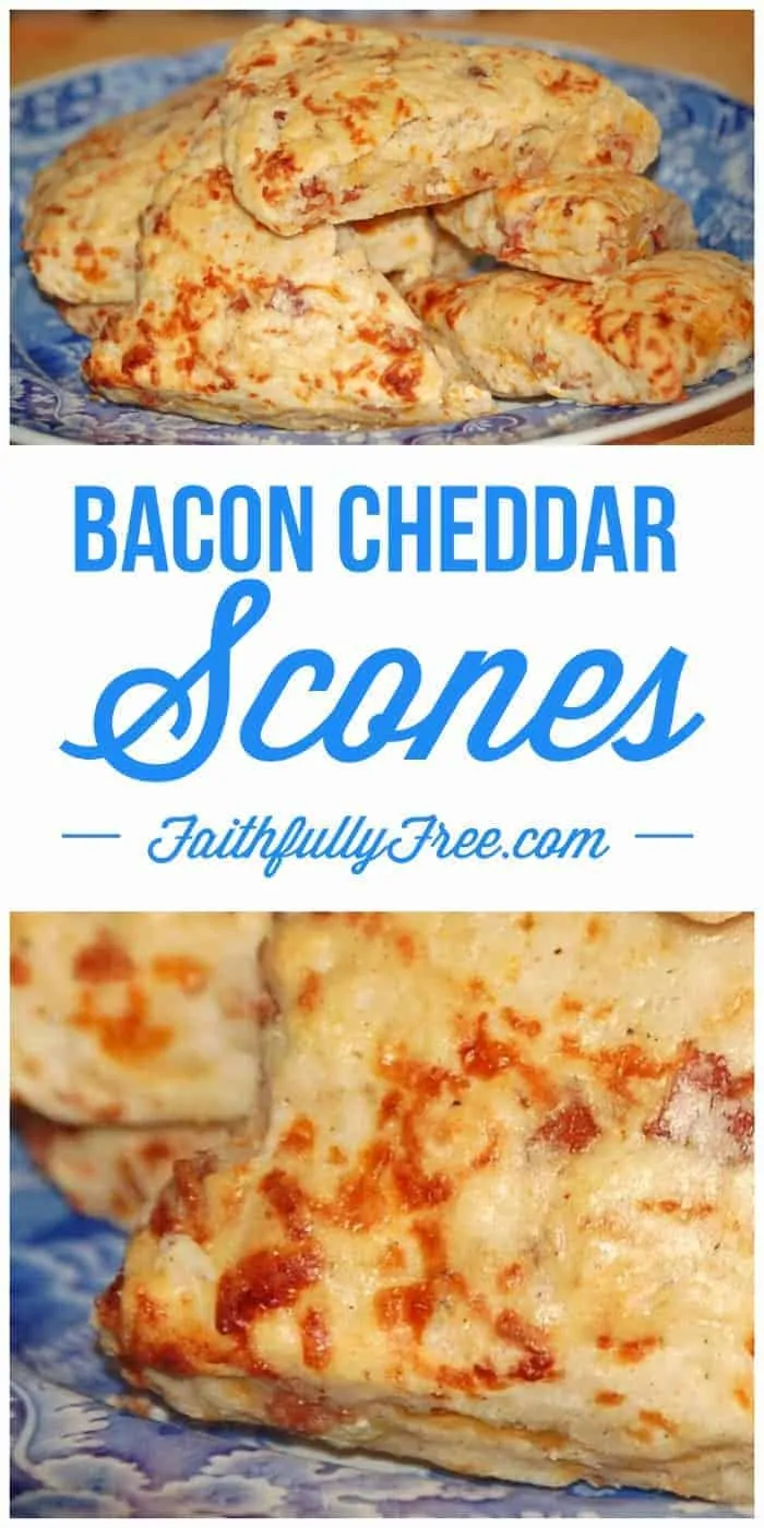 Bacon Cheddar Scones Recipe