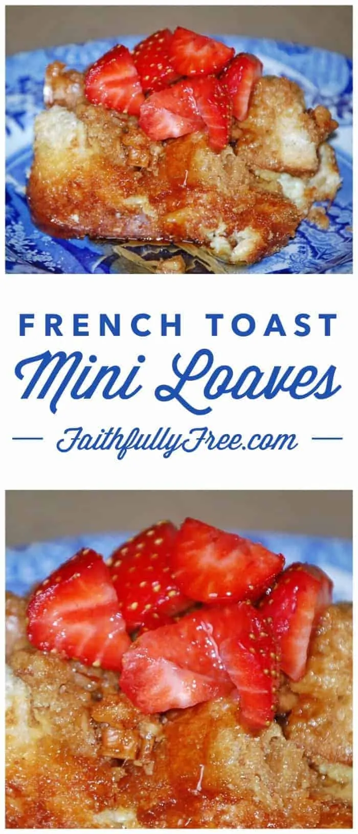 French Toast Mini Loaves Recipe