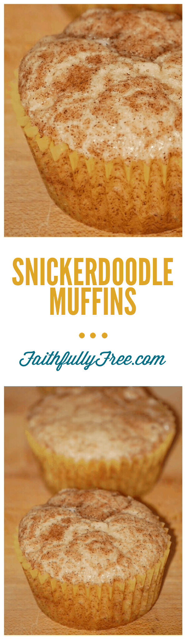 Sweet Snickerdoodle Cookie Muffins Recipe