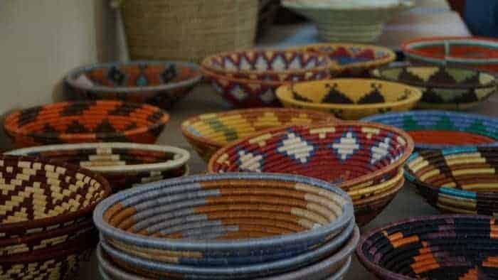 Rwanda 10th Anniversary Woven Basket