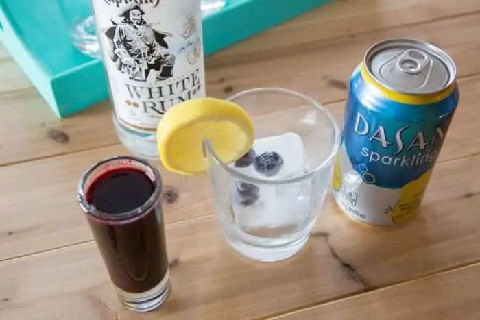 Rum Lemonberry Drink Recipe