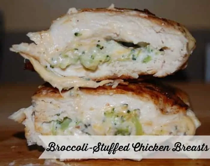 broccoli stuffed chicken breasts