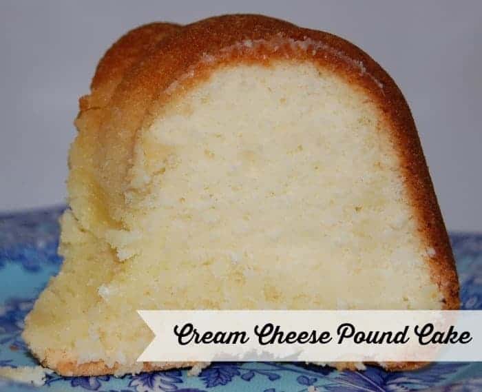 Cream Cheese Pound Cake 