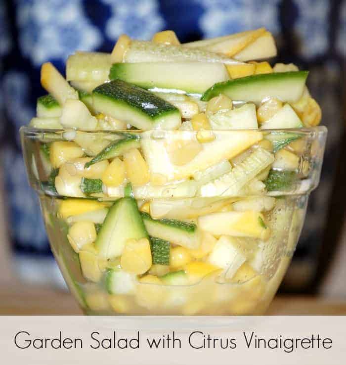 Garden Salad with Citrus Vinaigrette
