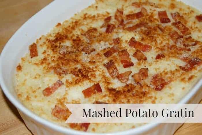 Mashed Potato Gratin