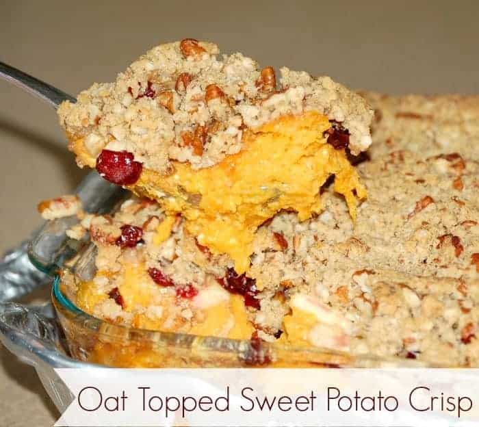 Oat-Topped Sweet Potato Crisp