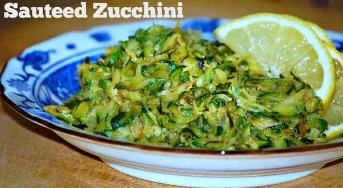 Sauteed Zucchini Recipe