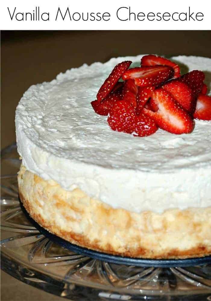 Vanilla Mousse Cheesecake