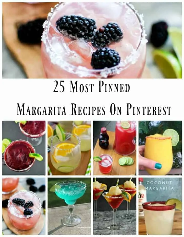 25 Most Pinned Margarita Recipes On Pinterest Summer Bucket List