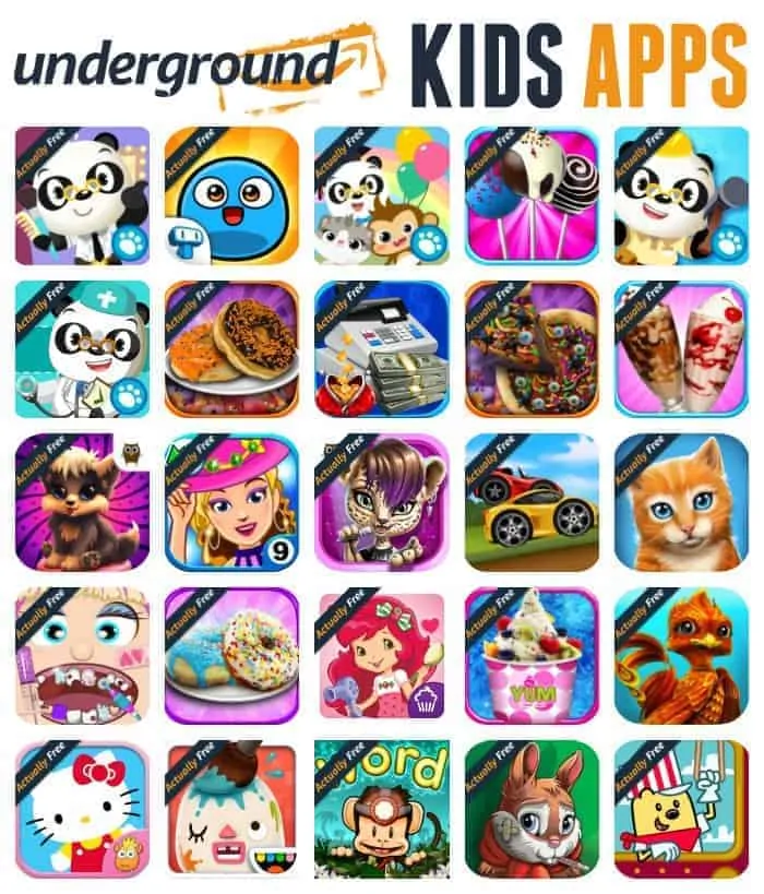 Free games for kids for iPad, mobile, tablet and Android 