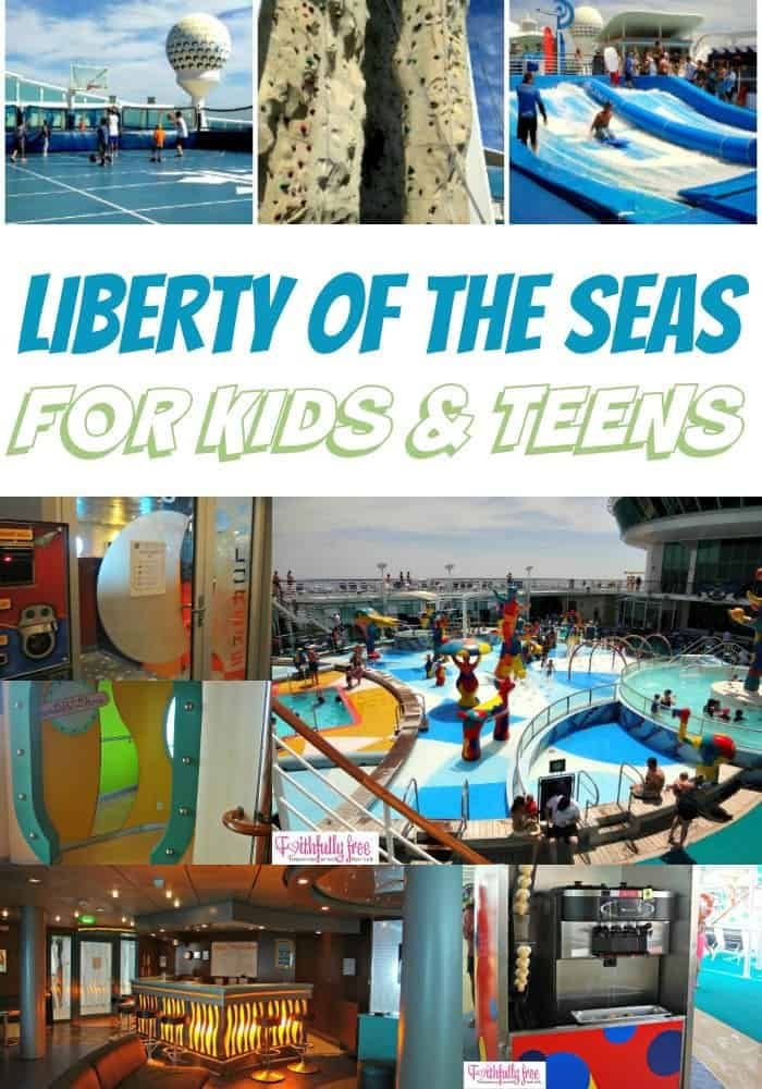 Liberty Of The Seas For Kids and Teens. Looking for a cruise ship that offers excitement and adventure at every turn? Kids and teens with love the programs offered by Royal Caribbean! You won't believe how kid friendly these cruise ships are. 
