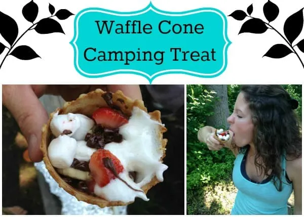 Waffle-Cone-Camping-Treat