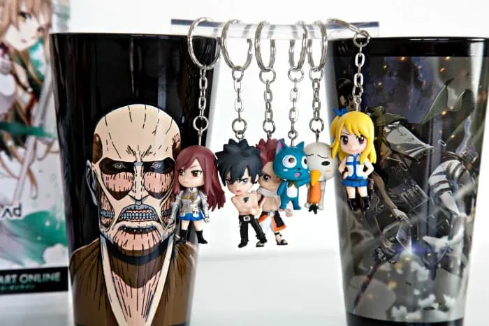 Attack on Titan Gifts Fairy Tale Keychains
