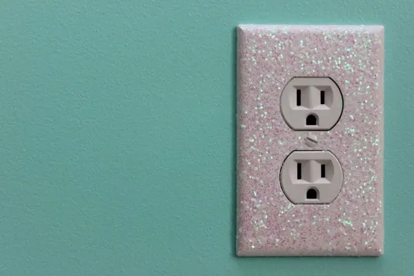 Glitter Light Switch Plates and Outlet Covers