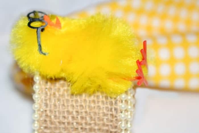 Adorable Chick Spring Napkin Ring Craft