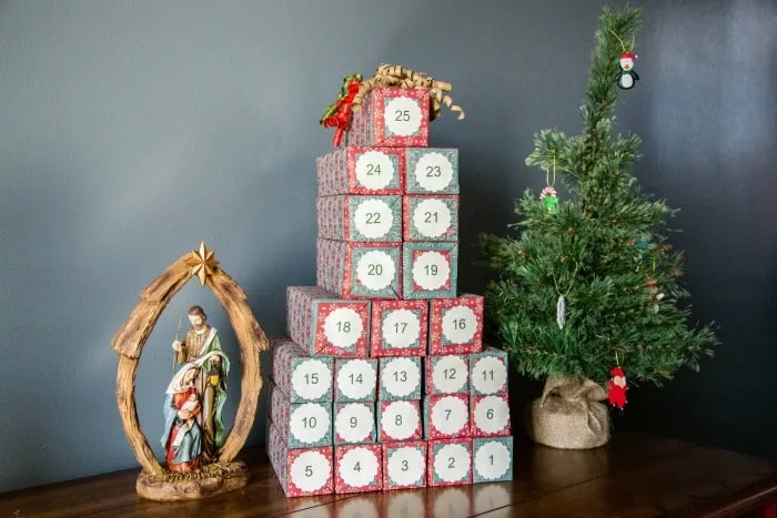 DIY Christmas Count Down Calendar