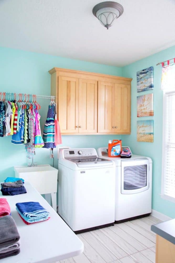 Laundry Room Makeover Paint