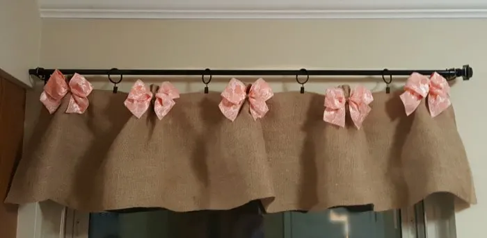 No-Sew Valance Guest