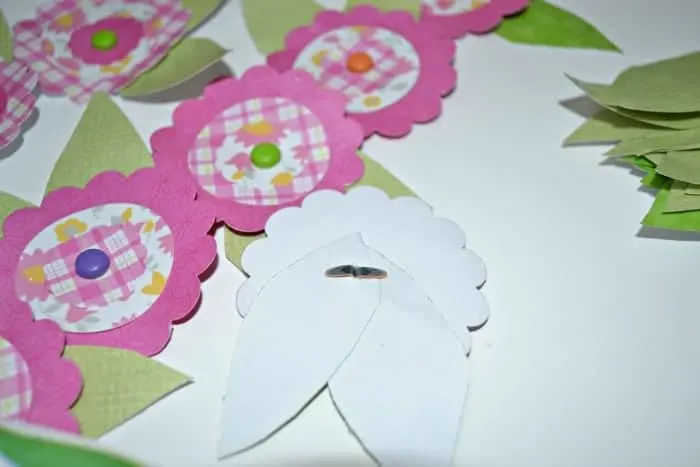 Spring Paper Wreath Easy
